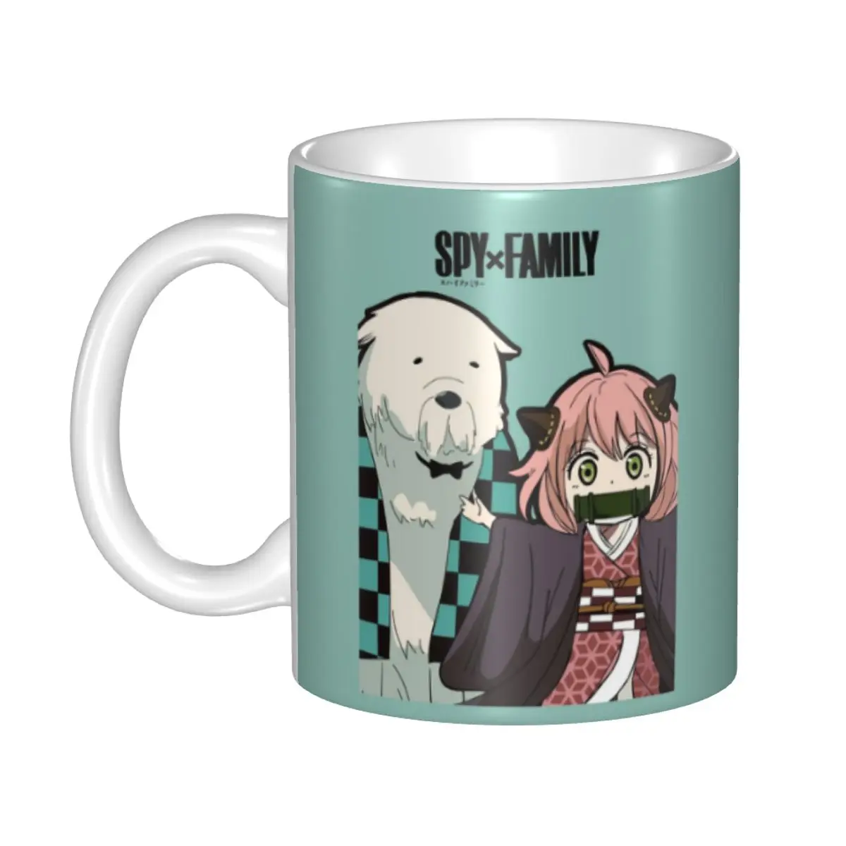 

Spy X Family Coffee Mug DIY Customized Anime Manga Ceramic Mug Cup Creative Gift