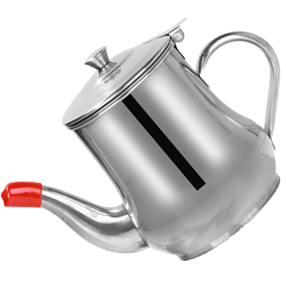 

Oil Container Dispenser Olive Storage Pot Vinegar Pourer Kitchencooking Jarmeasuring Steel Stainless Leakproof Free Metal