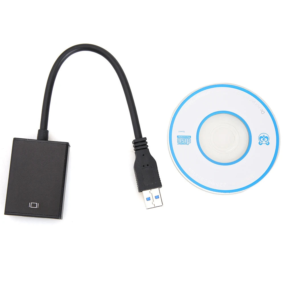 Внешний видеоадаптер с USB 3 0 на HDMI-совместимый 1080P мини полный адаптер конвертер |