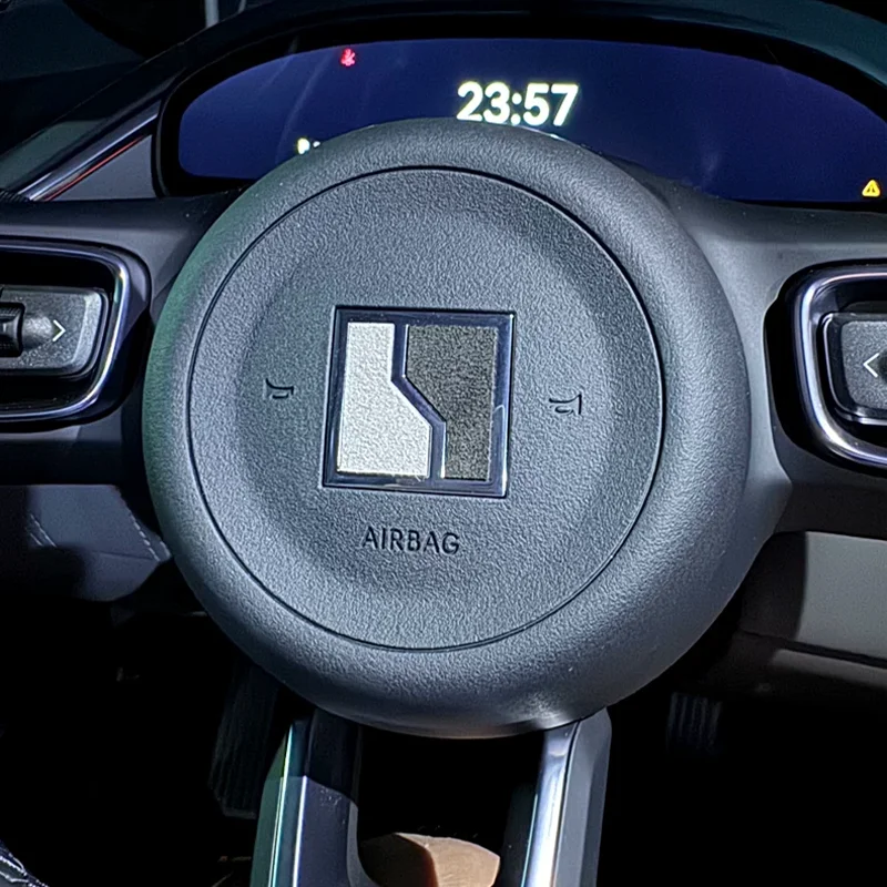 ZEEKR 001 2021-2023 009 Алькантара отделка рулевого колеса наклейка внутренняя замша