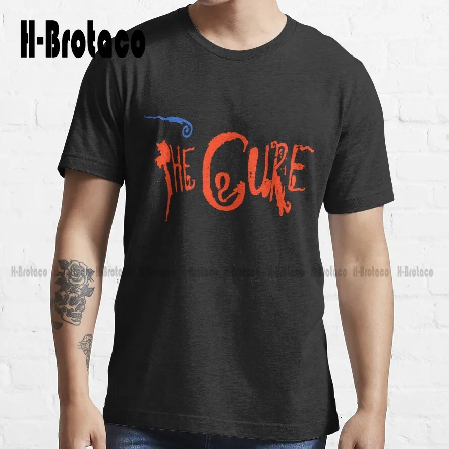 

Оранжевая трендовая футболка The Cure Live In Orange, Пляжная футболка на заказ, Футболки унисекс с цифровым принтом Aldult Teen, сделайте ваш дизайн новым
