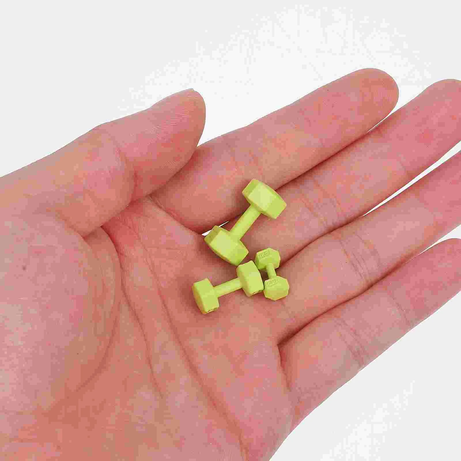 3 шт. мини-мехатели модель дома спортивное украшение кукольный домик игровой