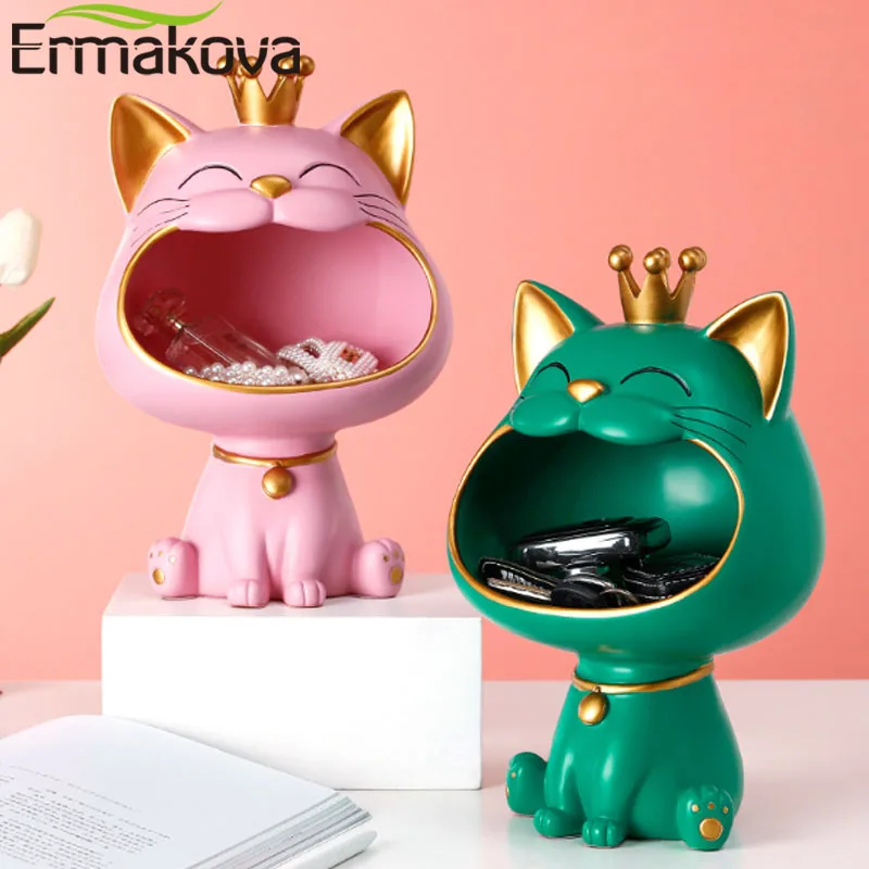 ERMAKOVA счастливая Строительная скульптура украшение для стола миниатюрная