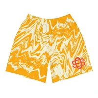 american summer new trend basketball shorts mens hip hop street style sports pants casual loose mesh quarter beach pants