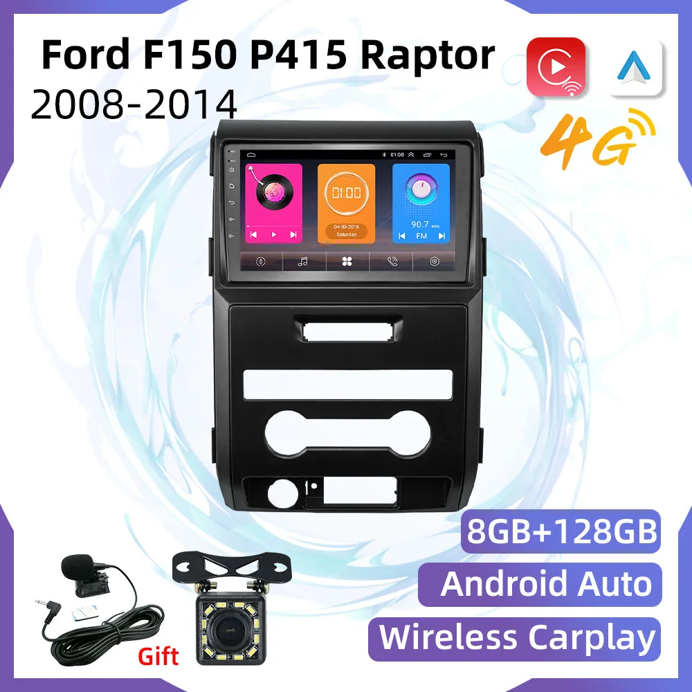 

Car Radio 2 Din Android For Ford F150 P415 Raptor 2008-2014 9" Inch Multimedia Video Player Navigation Stereo GPS Wifi Autoradio