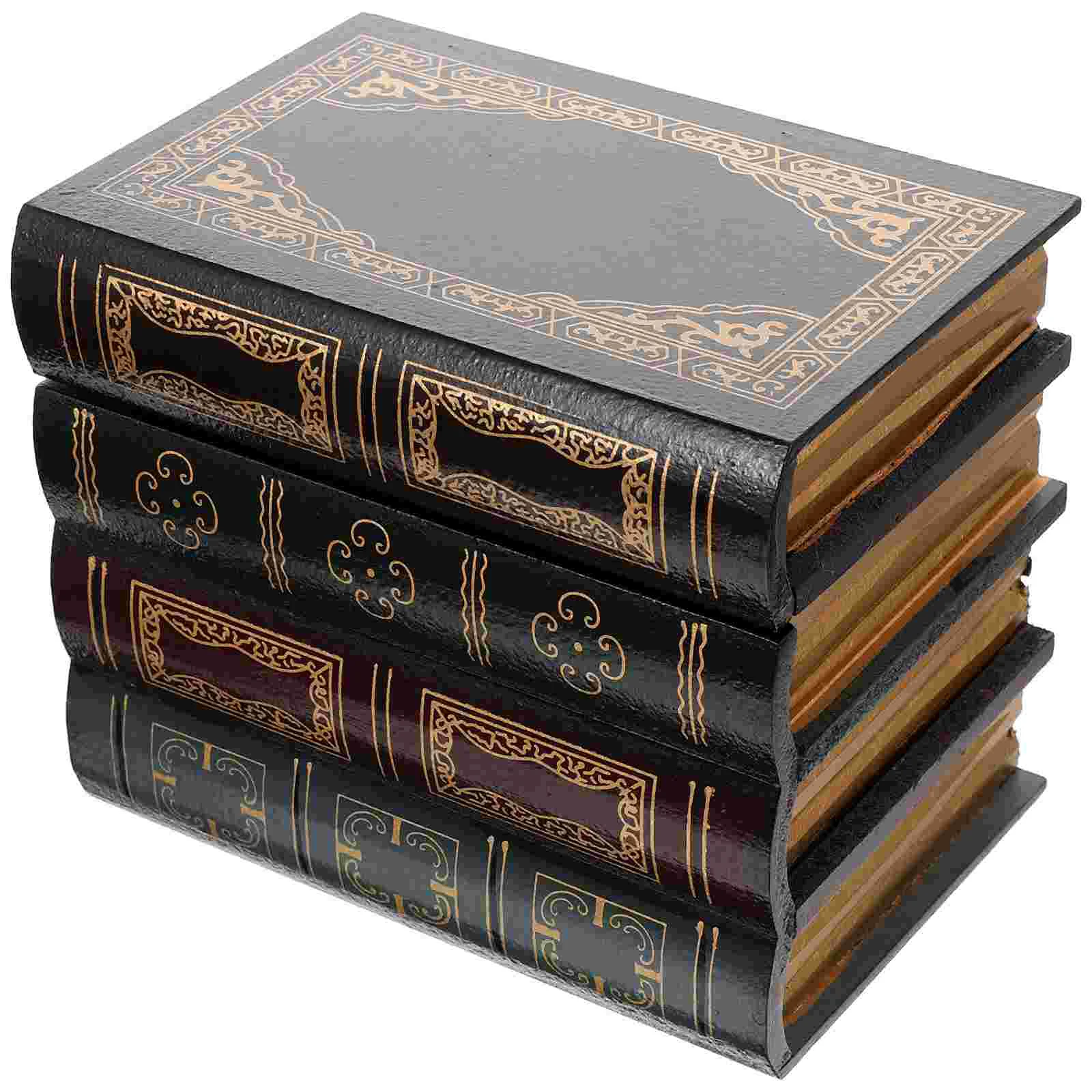 

Decorative Book Fashion Books Ornament Adorn Simulation Box Desktop Fake Room MDF Model Office Photo Props Decoration Tabletop