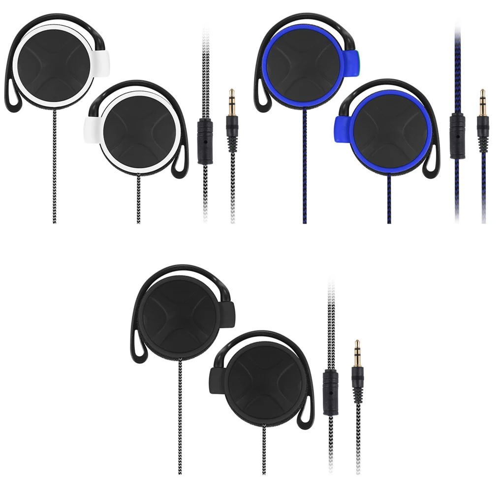 

Adults Ear Hook Earphone Heavy Bass Headphone 3 5mm Headset Earpiece