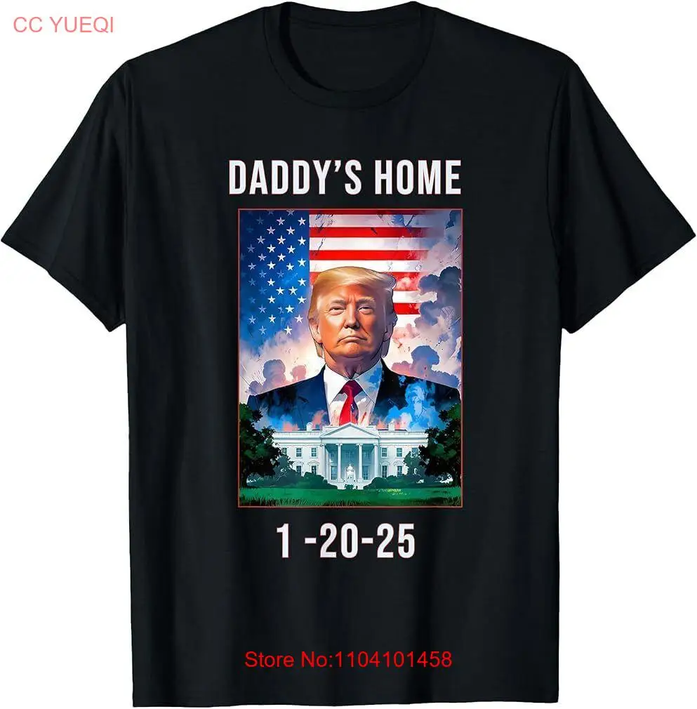 Футболка Inaгурации Daddy's Home Donald Trump 2024.