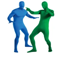 stretchy body green screen suit video chroma key comfortable background invisible effect tight for photovideo special effect