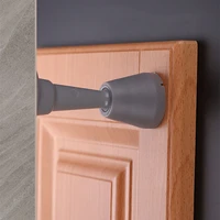 non punching silicone door suction door stop door top door block toilet rubber plastic door collision collision noise absorber