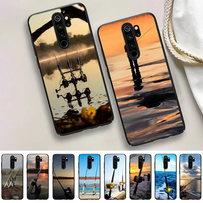 

Fishing Phone Case For Redmi 5 6 7 8 9 10 plus pro 6 7 8 9 A GO K20 K30 K40 pro plus F3 Fundas