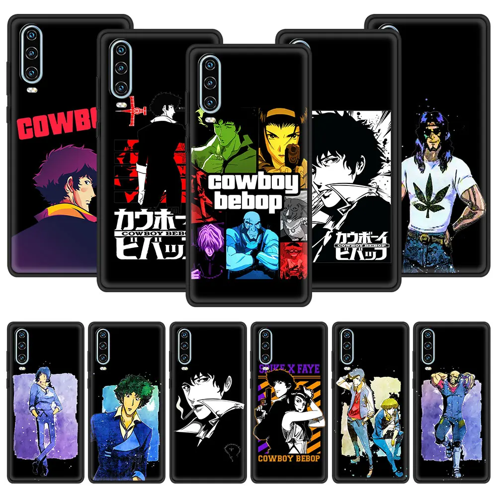 

Cowboy Bebop Anime Phone Case For Huawei P30 Lite P50 Pro P20 P40 Lite E P Smart Z 2021 Y6 Y7 Y9 2019 Y6p Y9s Y7a Silicone Cover