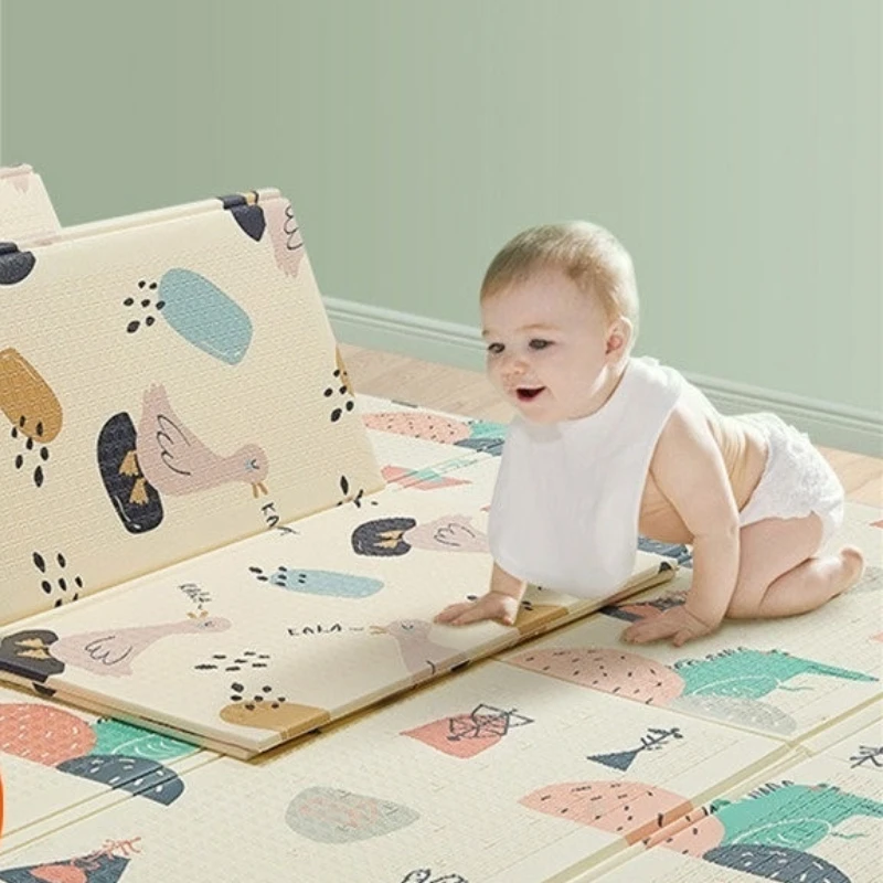 Коврик детский складной нескользящий толщина 1 см 200x180 | Дом и сад