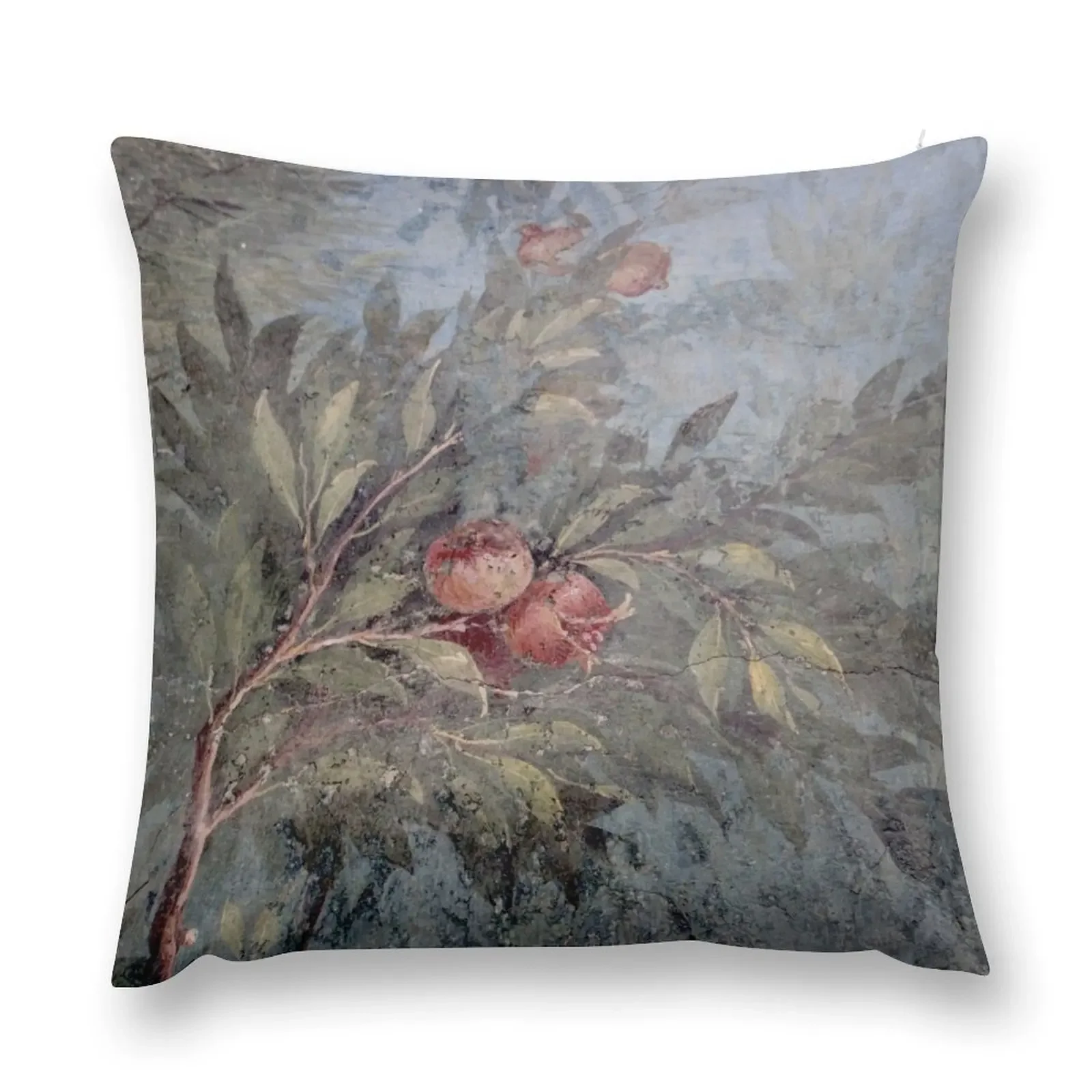 Garden of Livia - Prima Porta гранат и птица Декоративная подушка Мраморный чехол для дивана