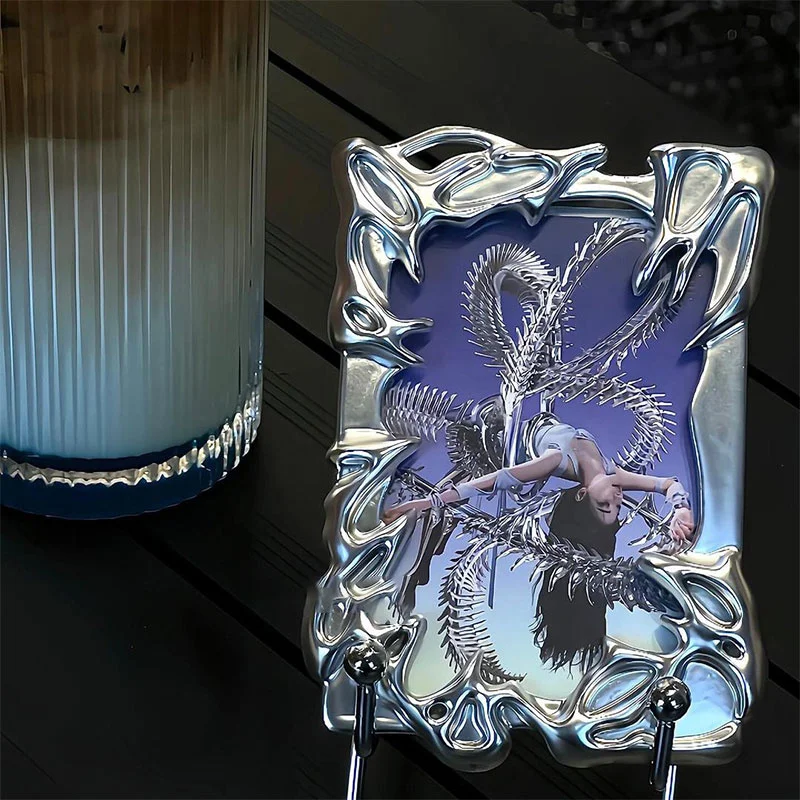 65x95 мм Гальванизированный креативный держатель для карт класса премиум