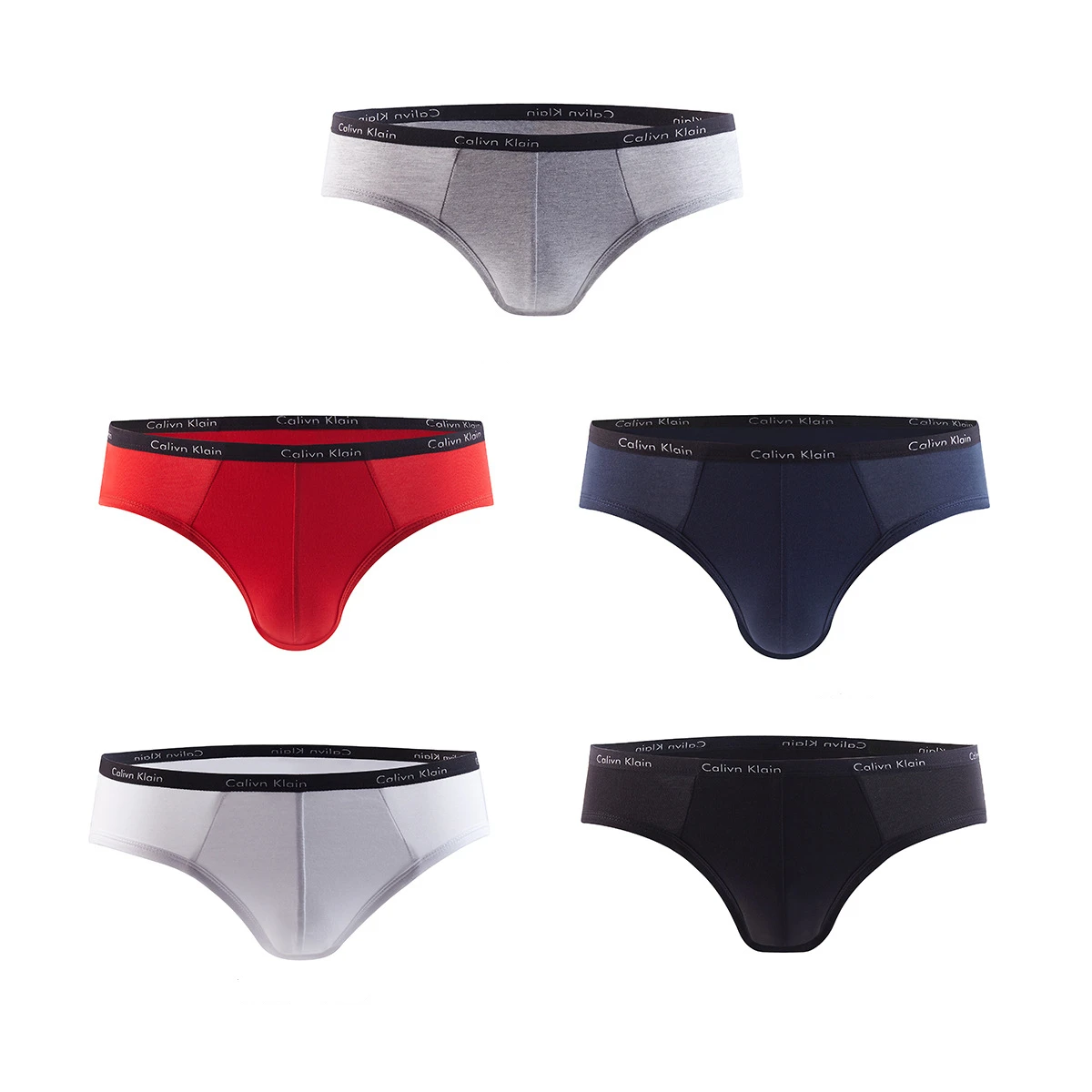 

Men's briefs breathable underwear black border letter triangle sports underwear wholesale