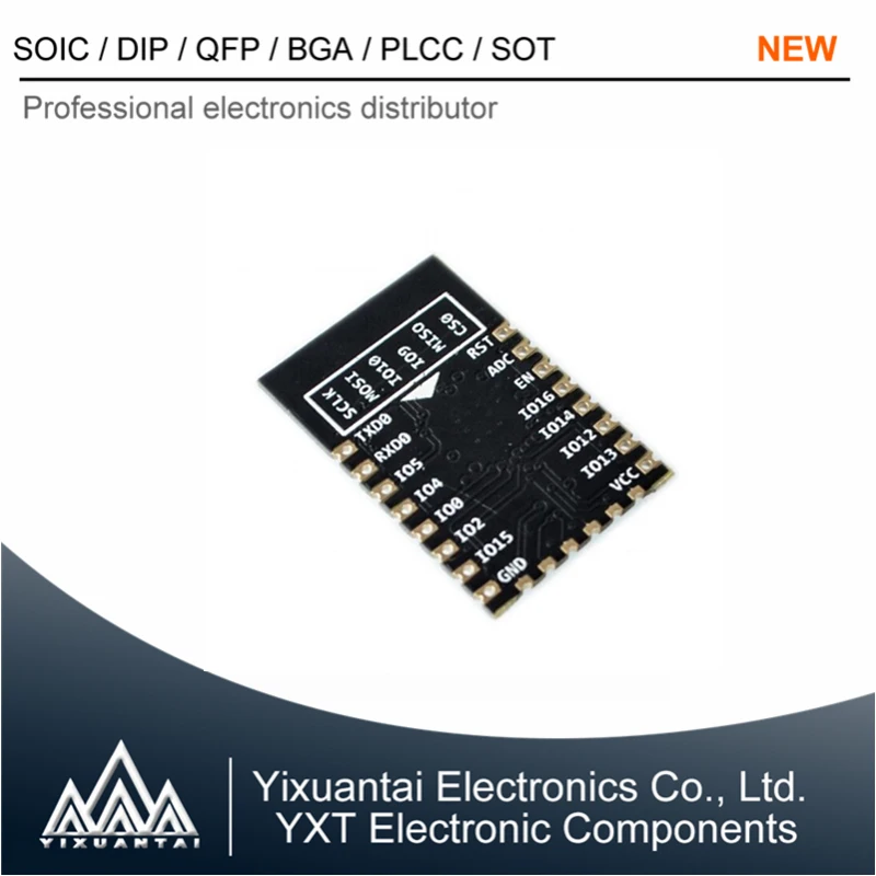 5pcs/Lot ESP8266 ESP8266-12E remote serial Port WIFI wireless module through walls Wang esp-12F ESP-12E ESP-12S original