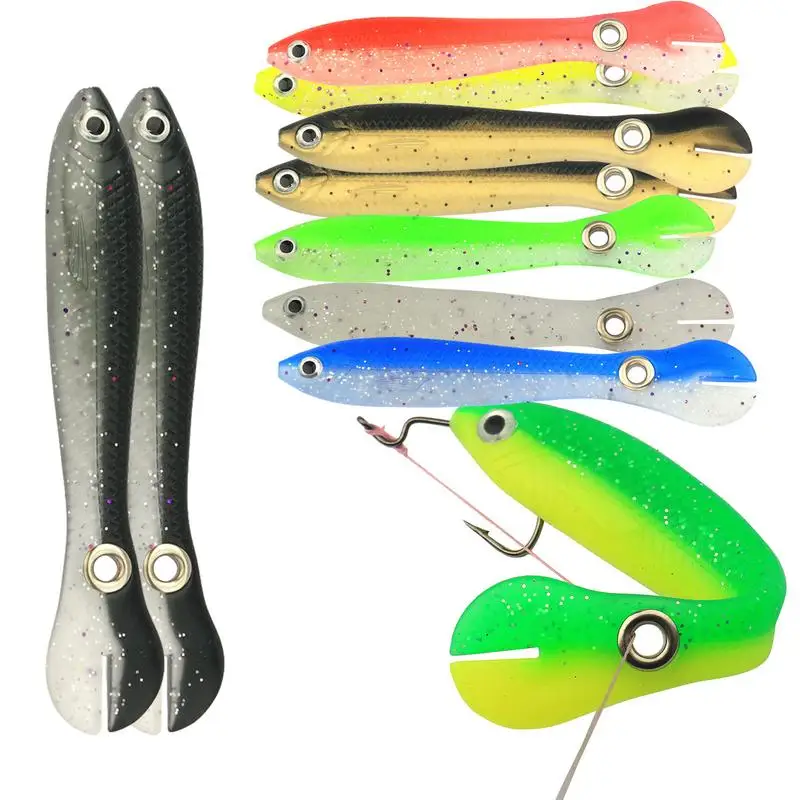 

Soft Loach Fishing Lure Simulation Loach Soft Bait Slow Sinking Bionic Swimming Lures Accessory Mock Lure Can Bounce For