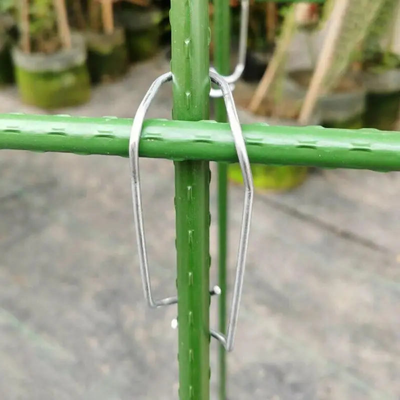 50 шт. соединительные пряжки на крышу садовая свая колья зажим для скалолазания