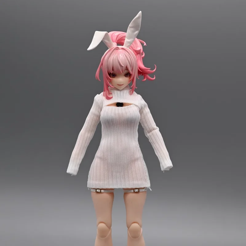 Модель плотного прилегающего свитера в масштабе 1/12 для солдатиков 6-дюймового