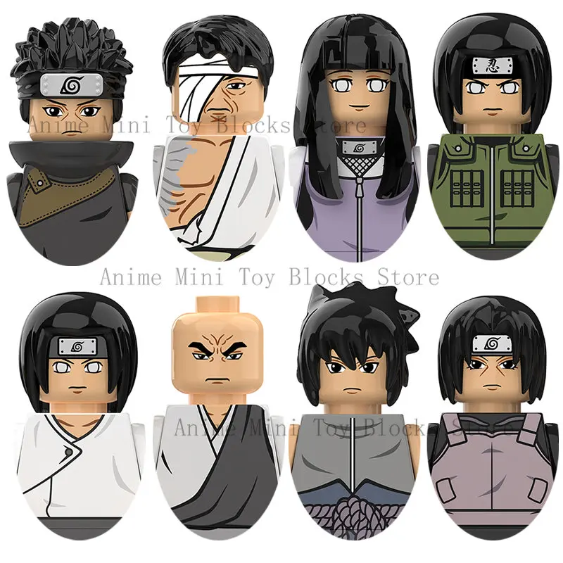 

New Hot Movie Narutos Building Blocks Anime Bricks Mini Action Toy Figures Assembly Toys Kids New Year Gifts