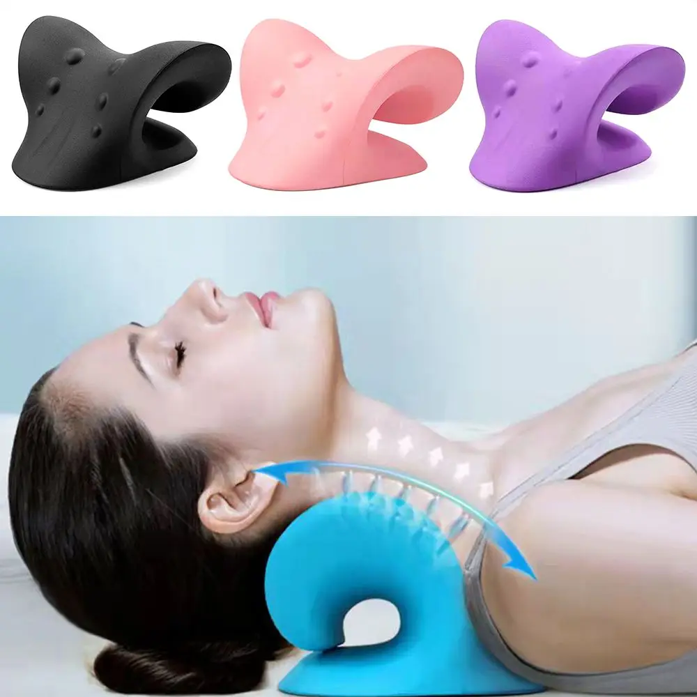 

Spine Alignment Gift Cervical Device Improve sleeping Shoulder Relaxer Back Cushion Neck Stretcher Head traction pillow