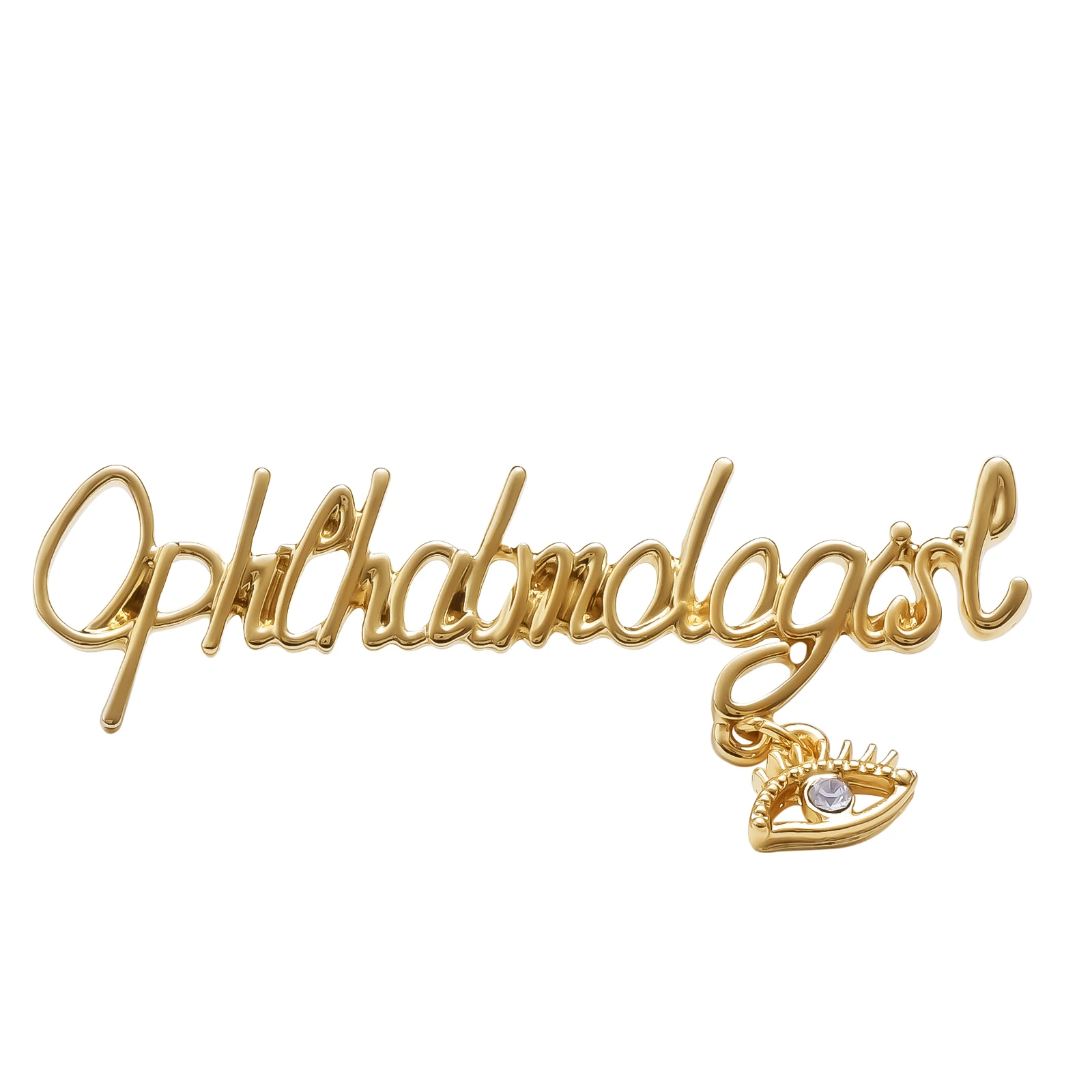 

Ophthalmologist Medical Brooch Pin Eyes Ophthalmology Charm Jewelry Lapel Badge for Doctor Nurse Medicine Student