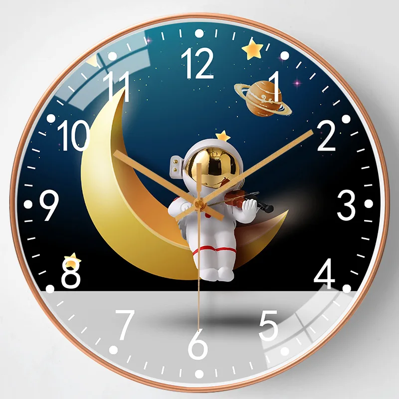 

[8 Inches 20cm] Modern Household Creative Silent Clock Living Room Hanging Simple Personality Clock Wall Clock Wall Clock