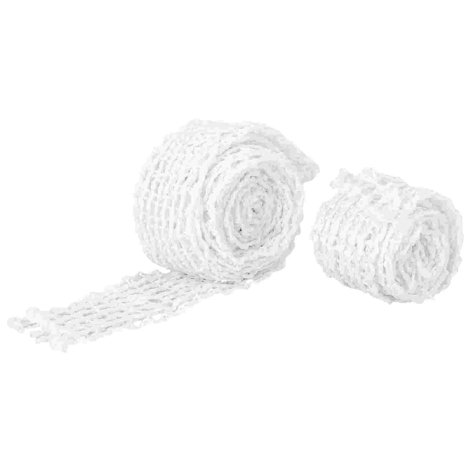 

Netting Meat Roll Sausage Net Butchers Maker Twine Packaging Kitchen Wrapping Butcher Casing Nettings Elastic Salami Rolls