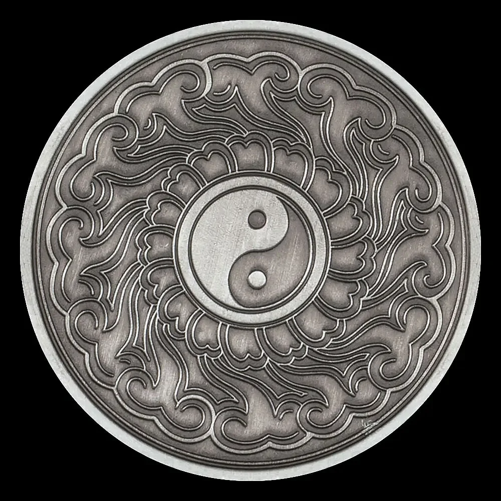 Цвет Феникса Нирвана посеребренные сувениры монеты памятные украшения для дома