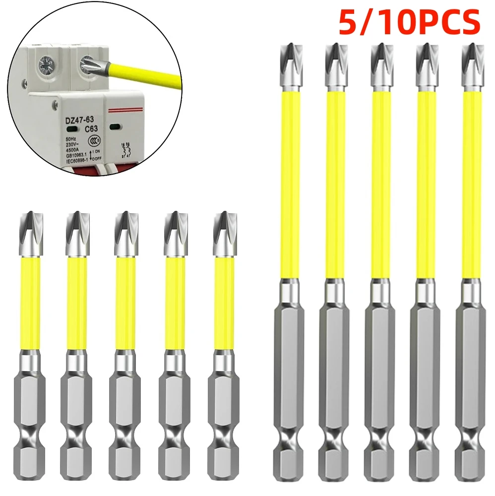 

Switch Screwdriver 110mm For Magnetic 65mm Cross Screwdriver Bit Bit Set Socket Special Electrician Power Tools Nutdrivers