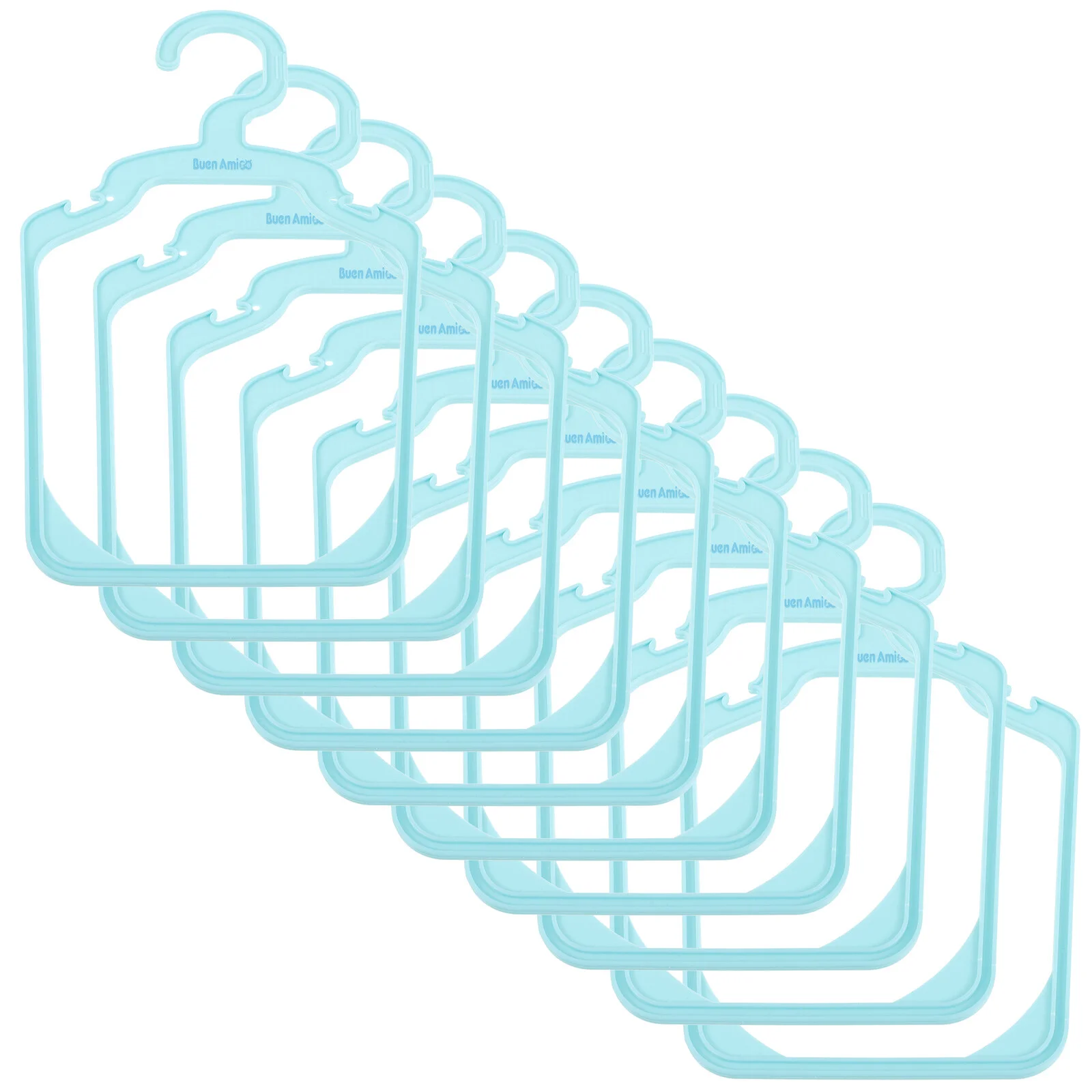

10 Pcs Kids Clothes Hanger Small Drying Rack Dog Hangers Puppy Plastic Clothing Child