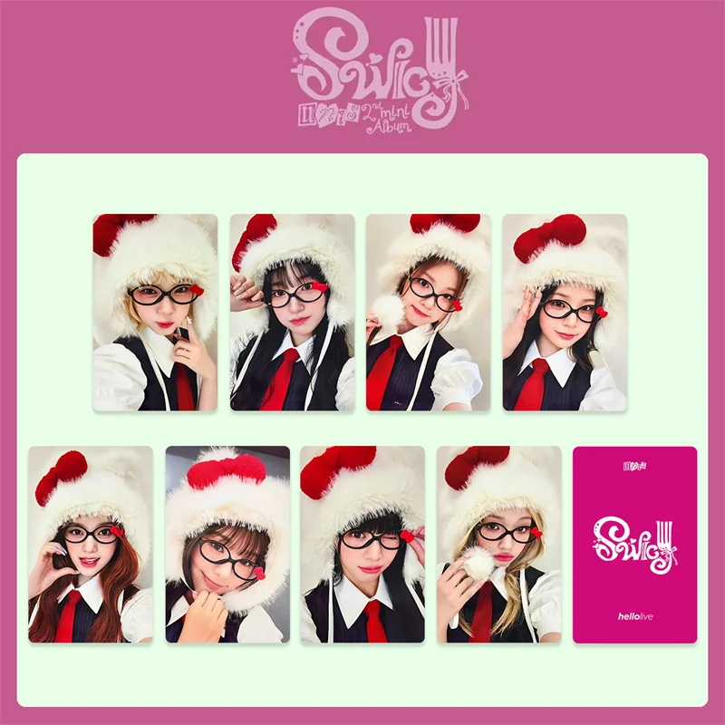 Фото 8 шт./компл. альбом для группы UNIS Girl SWICY LOMO Card WM Высокое качество красивая фотокарта KOTOKO открытка поздравительная открытка NANA GEHLEE №4