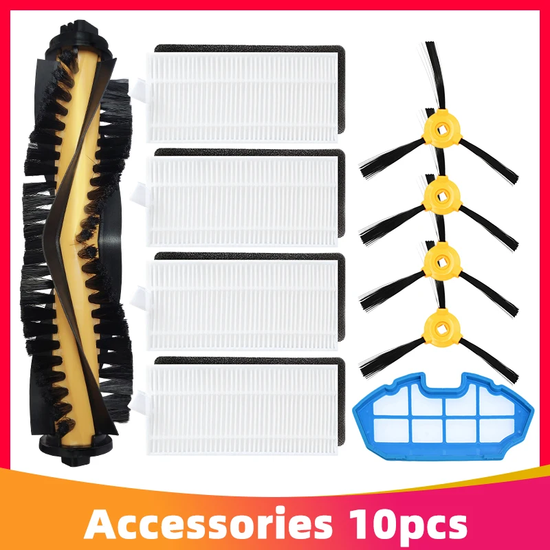 

For CONGA Ecovacs Deebot N79Sf For Eufy 11C Robot Vacuum Cleaner Main Roller Side Brush Hepa Filter Replacement Parts