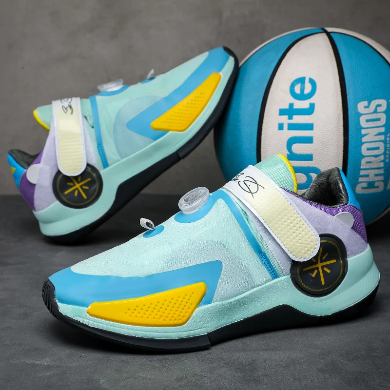 Professional Basketball Training Shoes Indoor Anti-slip Sports Shoes Men Basket Sneakers