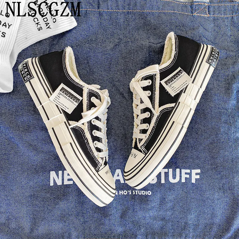 

Canvas Shoes for Men Platform Sneakers Casual Shoes for Men Casuales Fashion Shoes Men Chunky Sneakers кроссовки мужские зима
