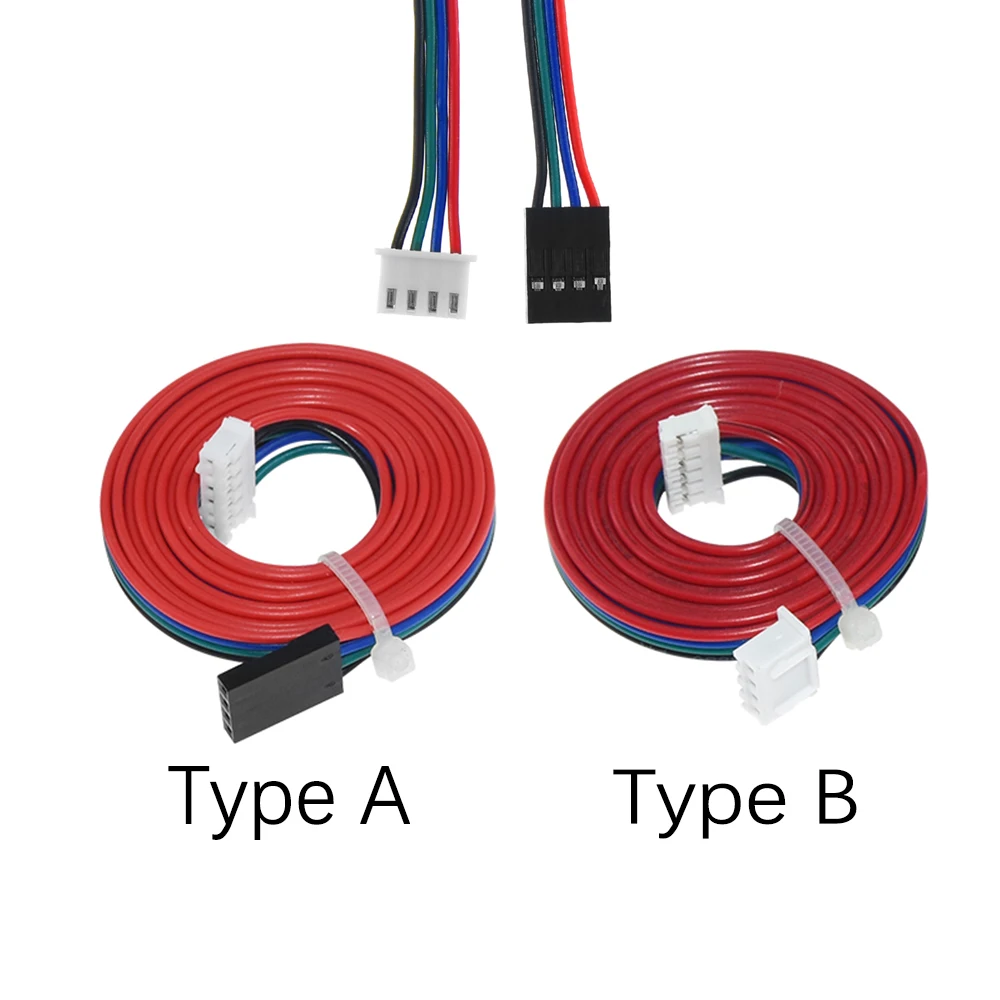 

Двухфазный кабель DuPont line XH2.54, 1 м, от 4 до 6 контактов, соединительные кабели для шагового двигателя Nema 42