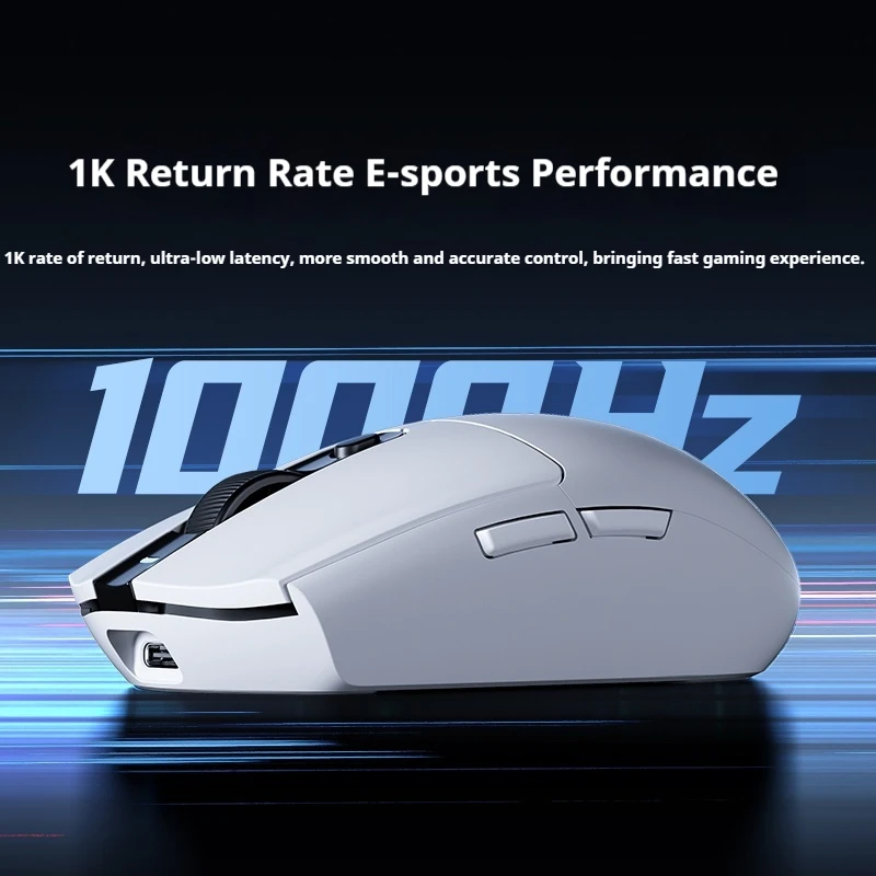 Игровая мышь MCHOSE G3 беспроводная Bluetooth трехрежимная легкая 12000 точек на дюйм PAW3311