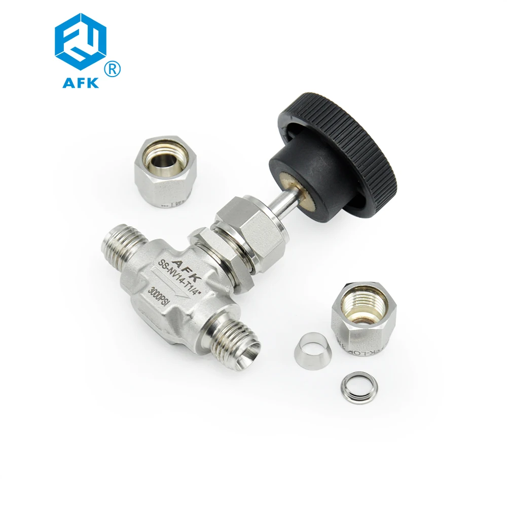 Игольчатый клапан из нержавеющей стали 1/8 фунтов на квадратный дюйм с