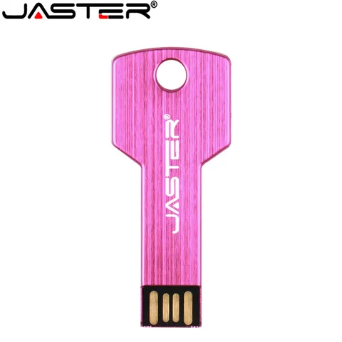 USB-флеш-накопитель JASTER в форме ключа водонепроницаемый, 64/32/16/8/4 ГБ