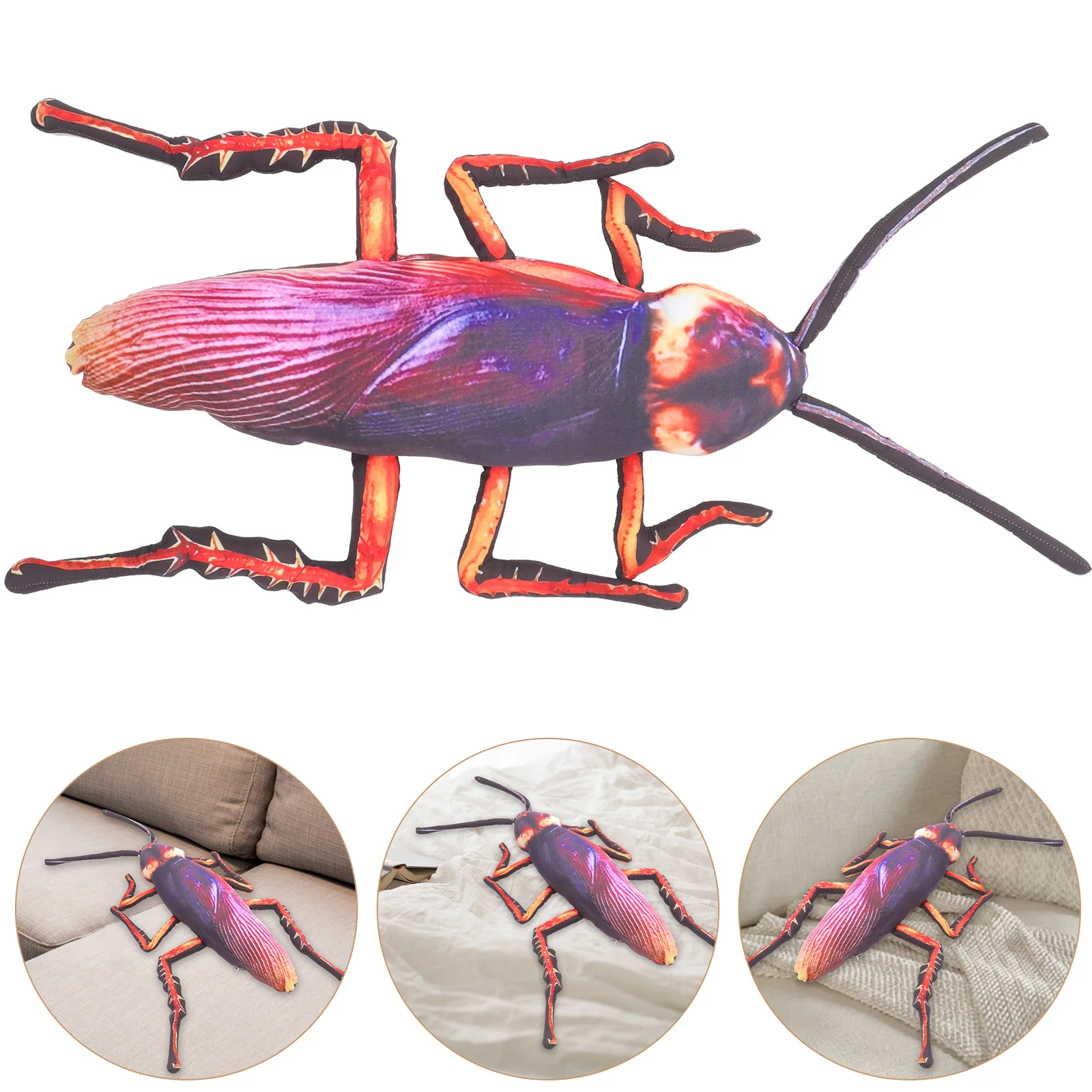 

Cockroach Prank Toy Prop Toys Kids Soft Props Funny Plush Simulated Models Cognitive Child