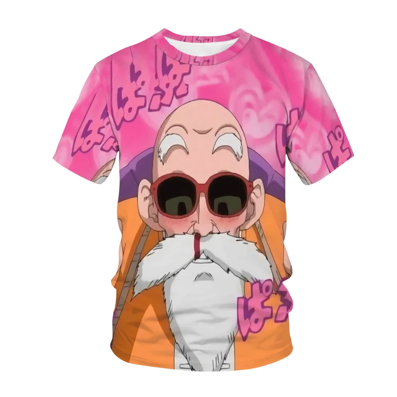 Детская футболка с 3D-принтом из аниме Жемчуг дракона Сон Гоку летняя модная