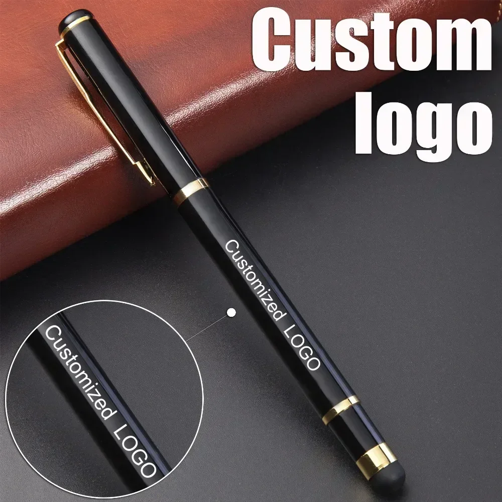 Роскошная деловая портативная металлическая шариковая ручка с тяжелым