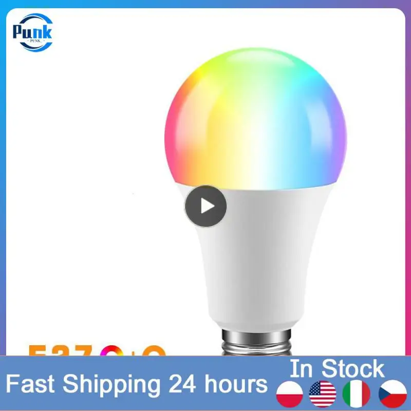 

Светодиодная лампа E27 с изменением цвета RGB, 1-6 шт., лампа с регулируемой яркостью, 220 В переменного тока, яркость 5 Вт, 9 Вт, 12 Вт, 15 Вт, 20 Вт, освещение для домашнего декора