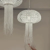 new fancy jelly crystal chandelier pendant lighthanging lamp decorative light fixture for foyer living room bedroom