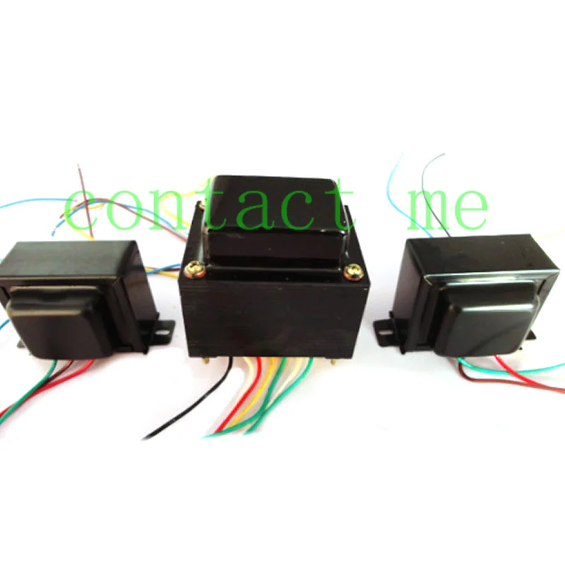 Tube power amplifier transformer 6P1 6P14 6V6 complete set of transformers, 105W power transformer + 6.5W output transformer