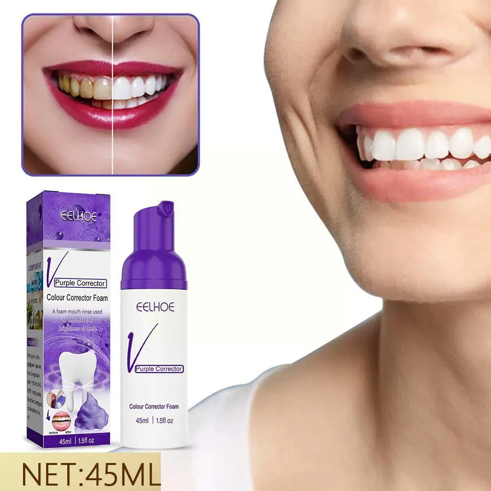 

Зубная паста V8Q7 для отбеливания зубов, мусс с глубокой пеной для отбеливания зубов, портативная дорожная гигиеническая зубная паста