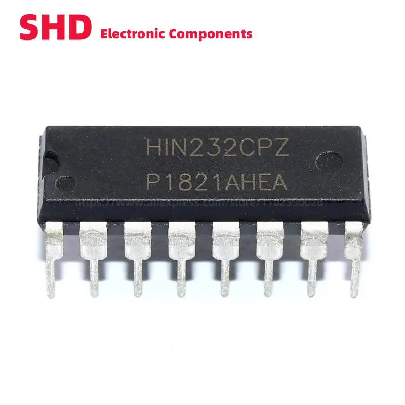 5 шт., HIN232CPZ HIN232 DIP-16 + 5 В