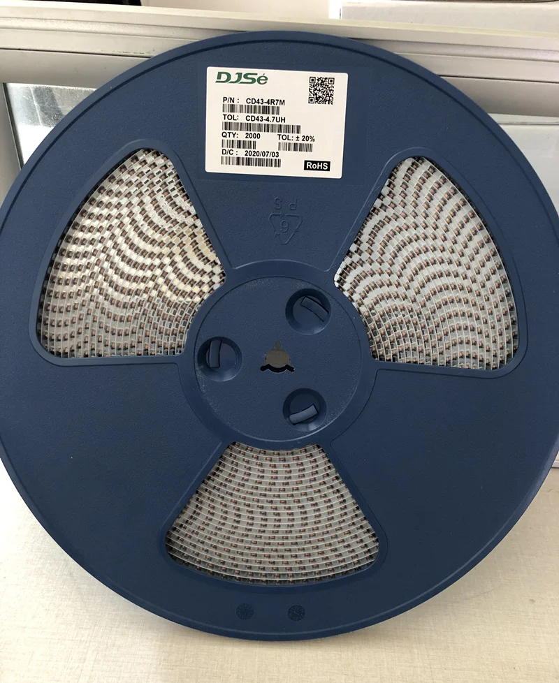 Фото (10 шт.) CD43-1R0M/1R5M/2R2M/3R3M/4R4M/6R8M/100M/150M-T Индуктор силовой для поверхностного монтажа, неэкранированный №3