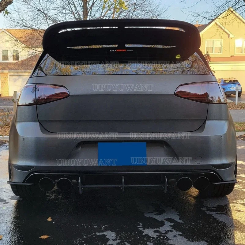 Стайлинг автомобиля для Volkswagen VW GOLF 7 MK7 MK7.5 (не GTI R) спойлер 2014-Up FRP/углеродное